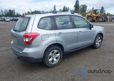 2014 Subaru Forester 2.5I from USA, damaged, VIN JF2SJAAC6EG423265
